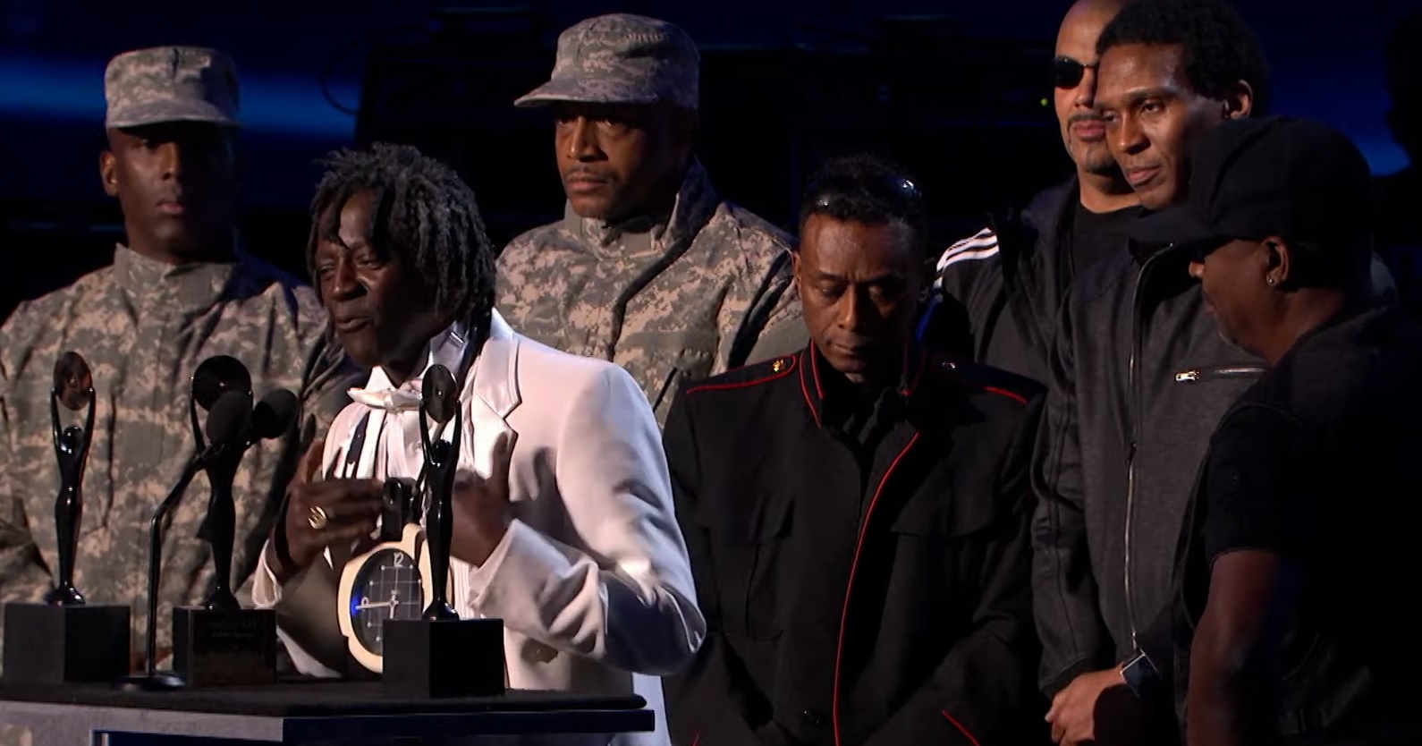 Grandmaster Flash and the Furious Five accept and perform Rock Hall  Inductions 2007 